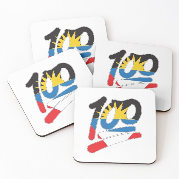 Item preview, Antigua and Barbuda 100 Emoji designed and sold by IdentiTee Studios.