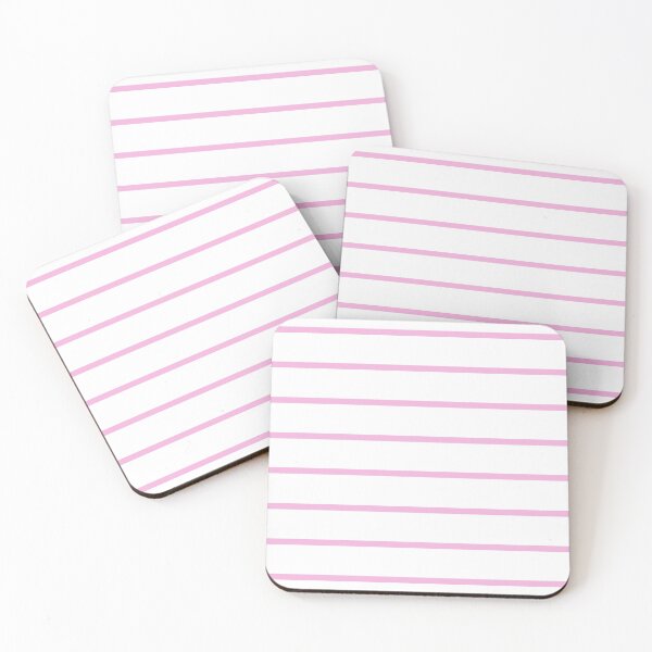 Item preview, Narrow pink and white stripes 3 designed and sold by LittleBettyMakes.