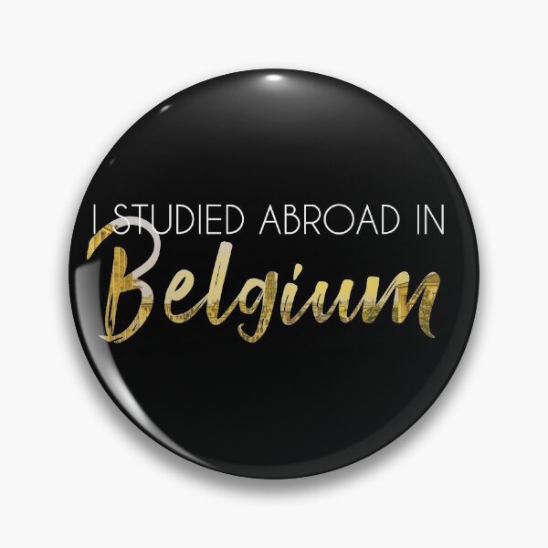 Item preview, Belgium Study Abroad, white text designed and sold by UnderwaterSky.