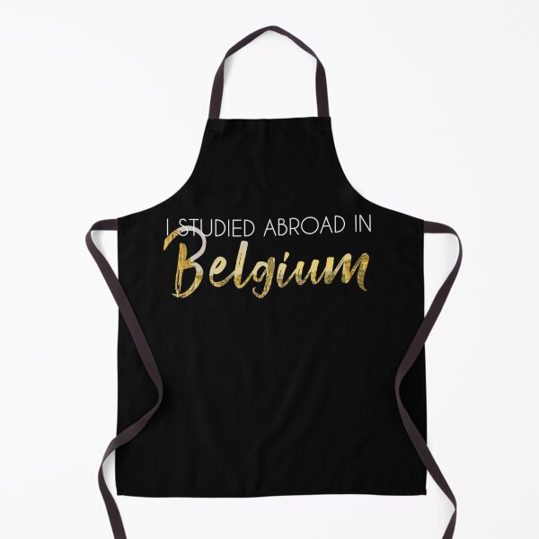 Item preview, Belgium Study Abroad, white text designed and sold by UnderwaterSky.