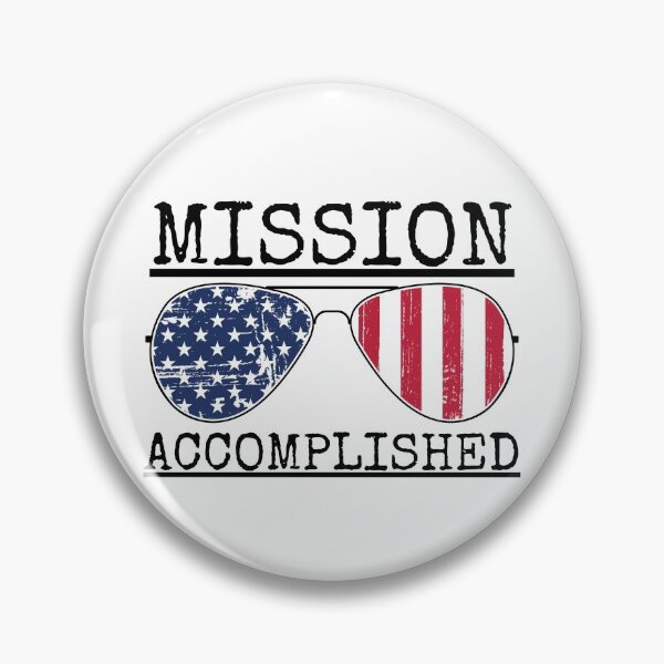 Item preview, Mission Accomplished Flag Biden Glasses Biden Won Election designed and sold by RKSDesigns.