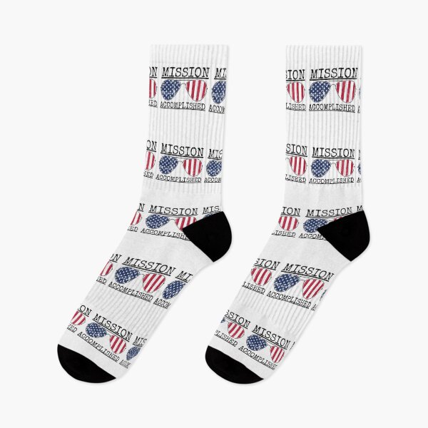 Item preview, Mission Accomplished Flag Biden Glasses Biden Won Election designed and sold by RKSDesigns.