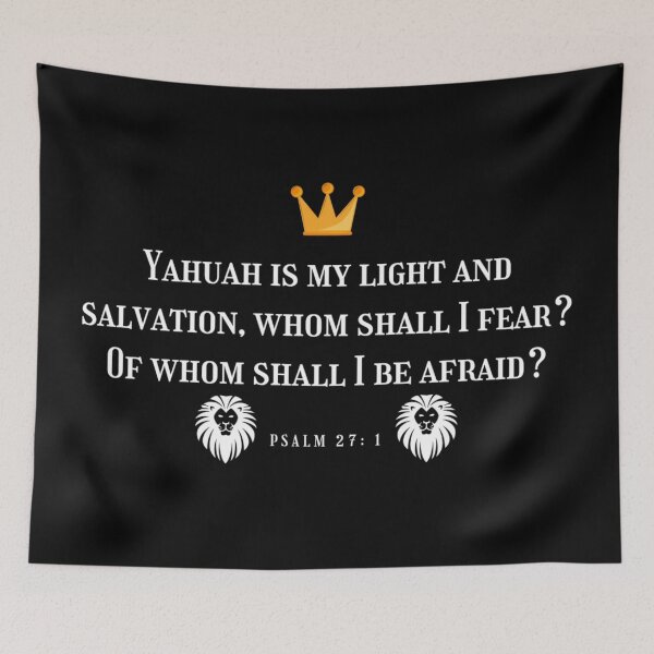 Item preview, Yahuah is my light and salvation! designed and sold by DaughterofYah.