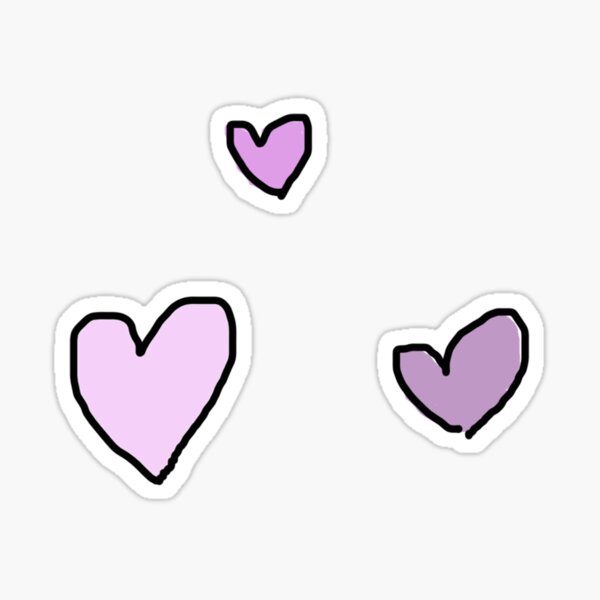 kleine Herzen Sticker