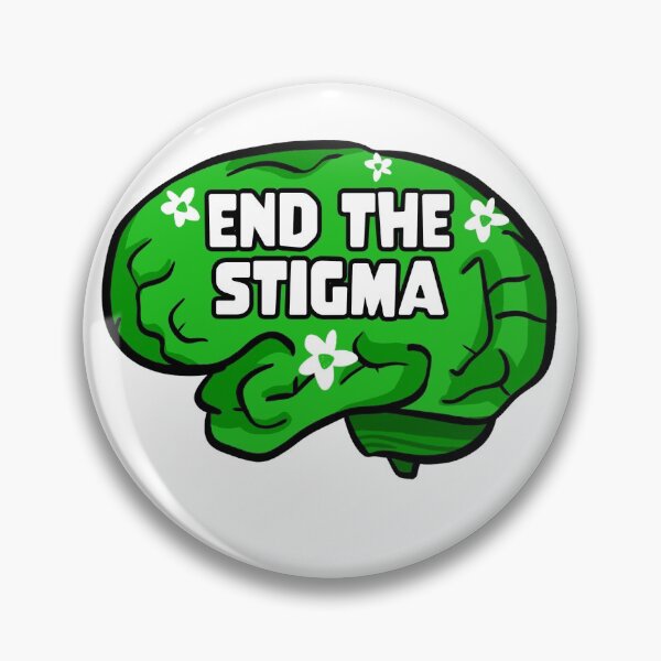 Item preview, End the Stigma on Mental Health designed and sold by Kaela Peters.
