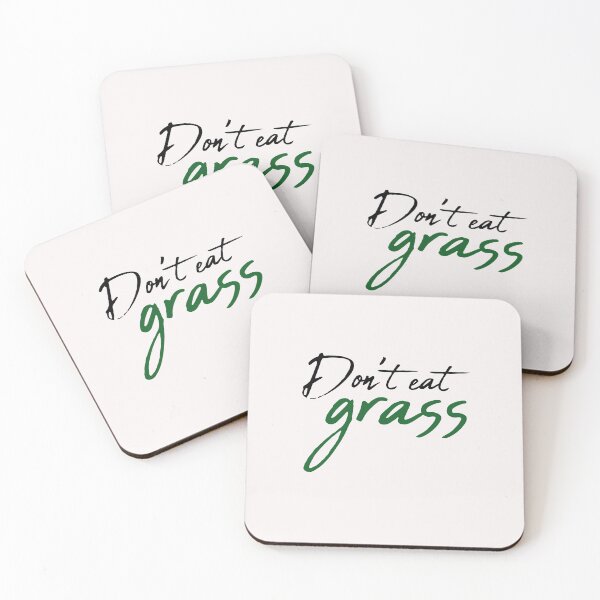 Item preview, Don't Eat Grass:For mom,For dad,Cute,Funny designed and sold by Chaos Pixel Studio.