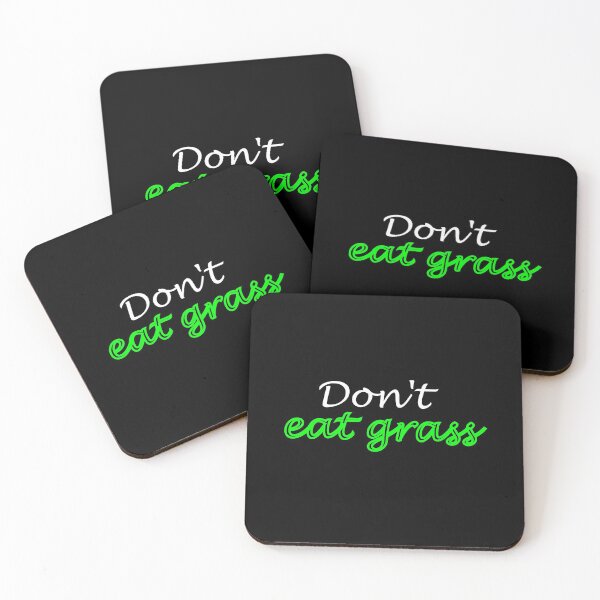 Item preview,  Don't Eat Grass:For mom,For dad,Cute,Funny designed and sold by Chaos Pixel Studio.