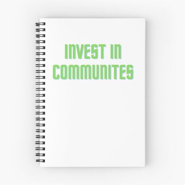 Item preview, Invest In Communites (Neo) designed and sold by nonbinaryagenda.