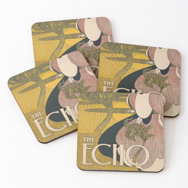 Item preview, retro the echo chicagos new paper designed and sold by CorasPosters.