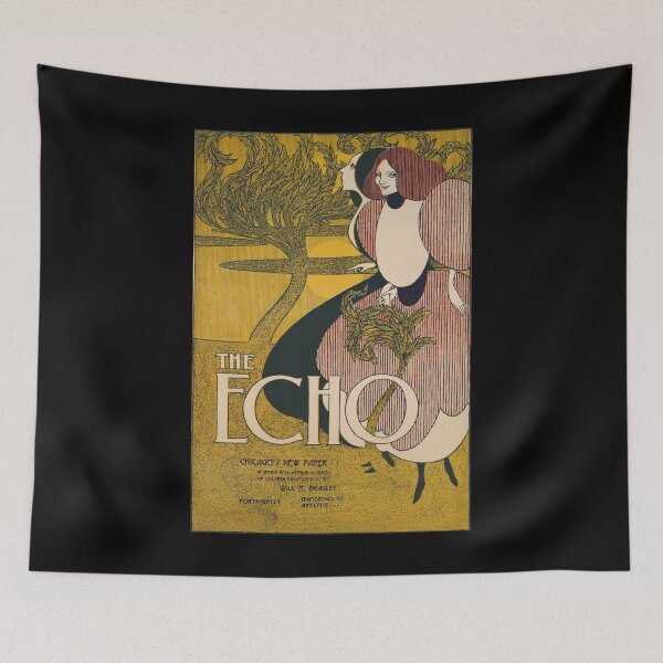 Item preview, retro the echo chicagos new paper designed and sold by CorasPosters.