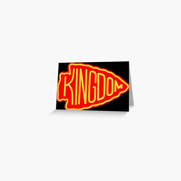 Kansas City Red Kingdom Greeting Card