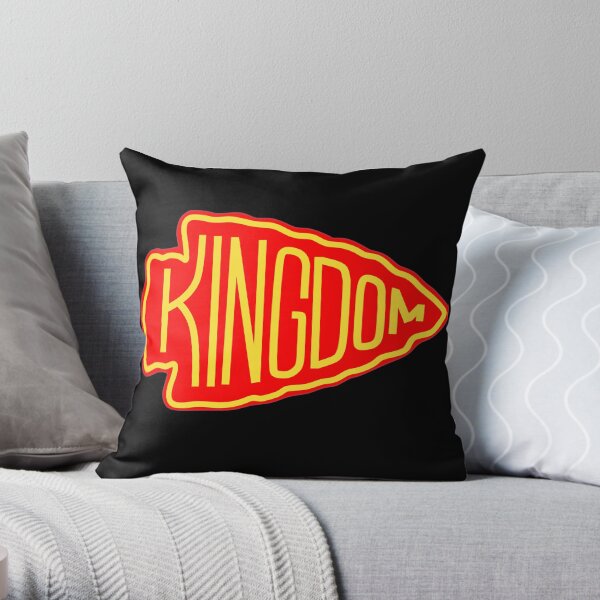 Kansas City Red Kingdom Throw Pillow