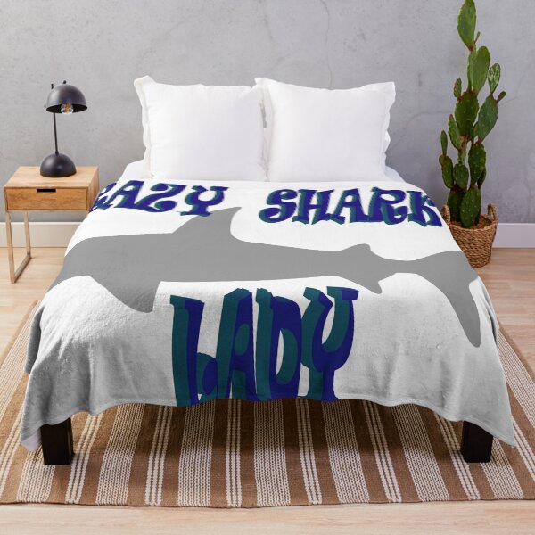 Item preview, Crazy Shark Lady designed and sold by alayal57.