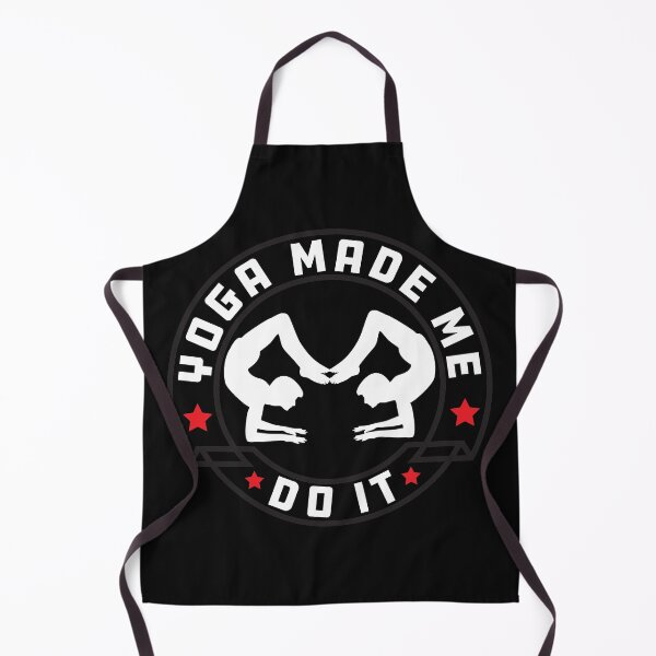 Item preview, YOGA MADE ME DO IT MASK AND T-SHIRT designed and sold by bigerdan.