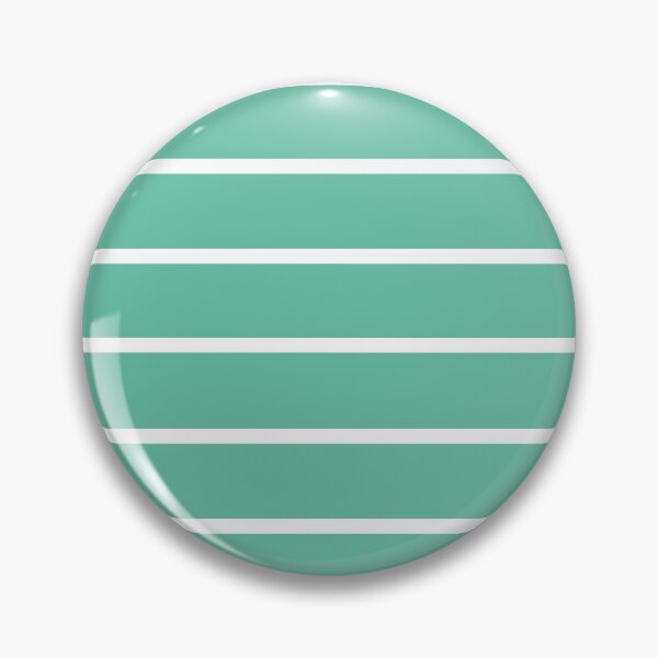 Item preview, Narrow aqua and white stripes 4 designed and sold by LittleBettyMakes.