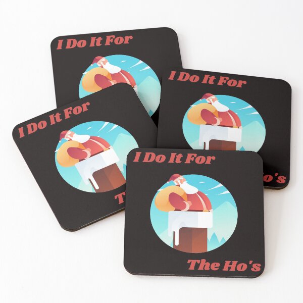 Item preview, Christmas Santa, I do It For The Ho's designed and sold by Felicity-K.
