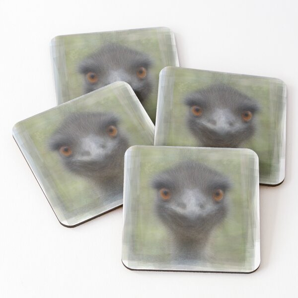 Item preview, Emu portrait overlay designed and sold by Steven Socha.