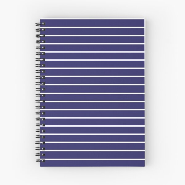 Item preview, Narrow navy blue and white stripes 4 designed and sold by LittleBettyMakes.