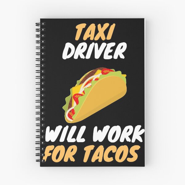 Item preview, Taco loving taxi driver designed and sold by SnowballStep.