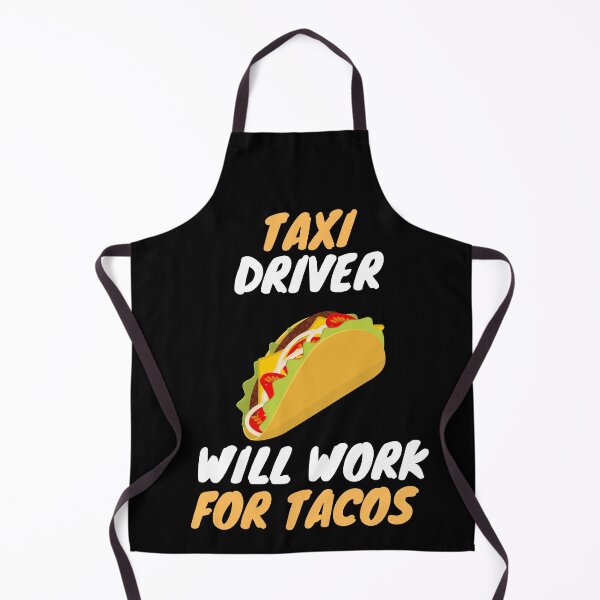 Item preview, Taco loving taxi driver designed and sold by SnowballStep.