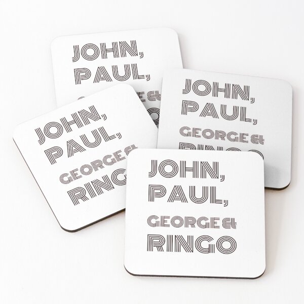 Item preview, John, Paul George and Ringo designed and sold by QuotesDogma.