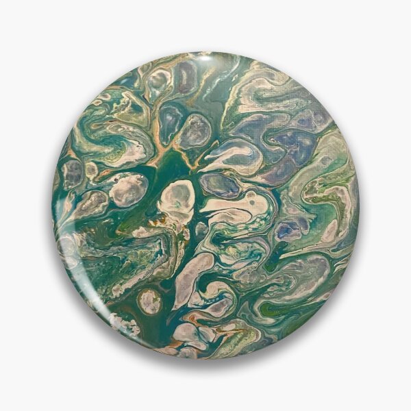 Item preview, Sea Foam acrylic pour   designed and sold by MyDreamLandArt.