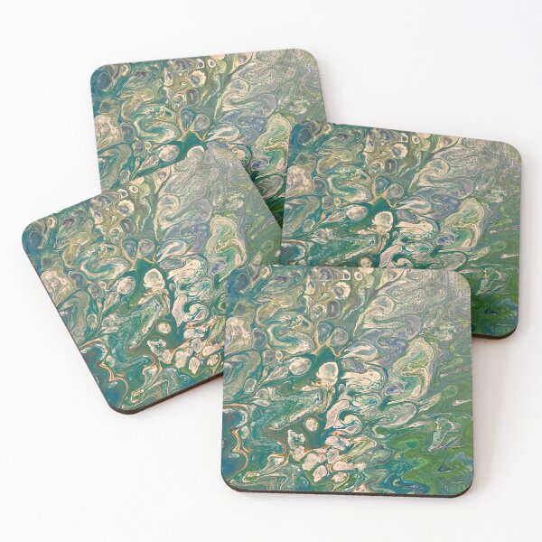 Item preview, Sea Foam acrylic pour   designed and sold by MyDreamLandArt.