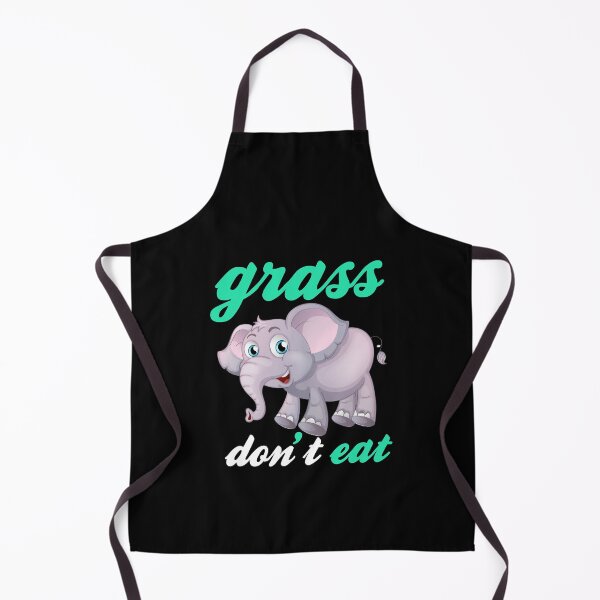 Item preview, Don't Eat Grass:For mom,For dad,Cute,Funny,Elephant designed and sold by Chaos Pixel Studio.
