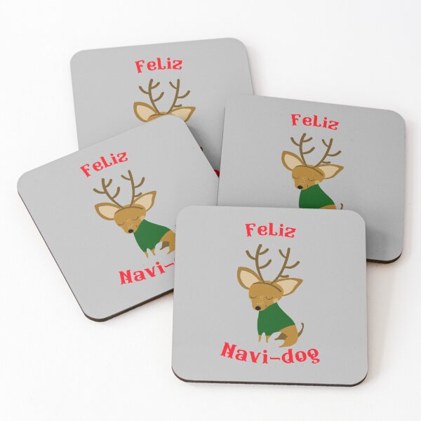 Item preview, Juego de palabras navideño con perros de TRLT designed and sold by trtlpod.