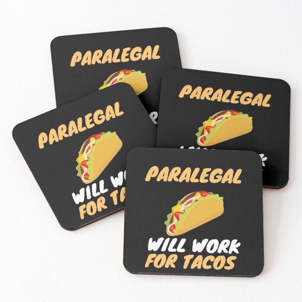 Item preview, Taco loving paralegals designed and sold by SnowballStep.