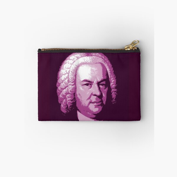 Item preview, Johann Sebastian Bach Pink Portrait designed and sold by zavadadesigns.