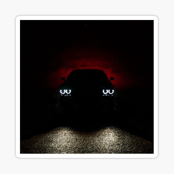 Dodge Challenger Silhouette Sticker