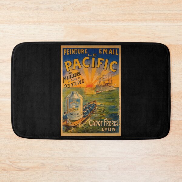 Item preview, retro le pacific peinture email designed and sold by CorasPosters.