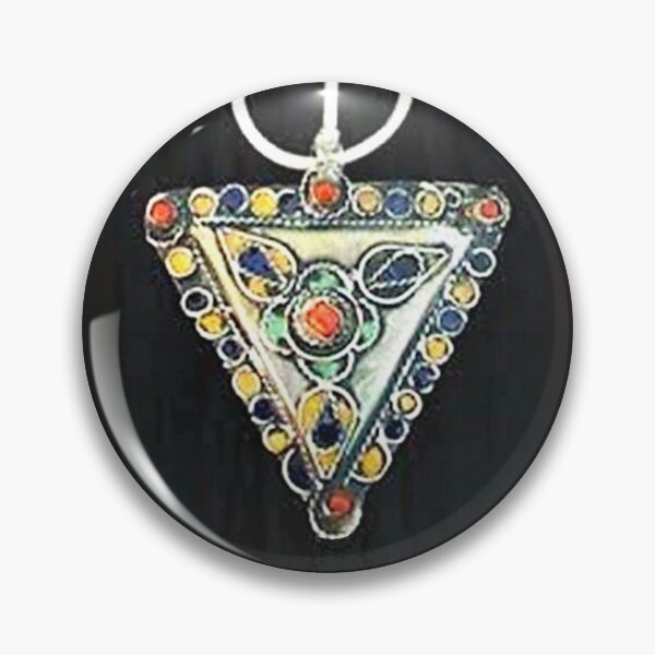 Item preview, TAFRAOUT 2 Berber Fibula Jewelry Ancient Morocco Brooch Ethnic History designed and sold by dragonemma.