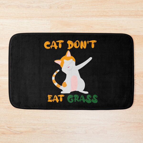 Item preview,    Don't Eat Grass:For mom,For dad,Cute,Funny,Cat designed and sold by Chaos Pixel Studio.