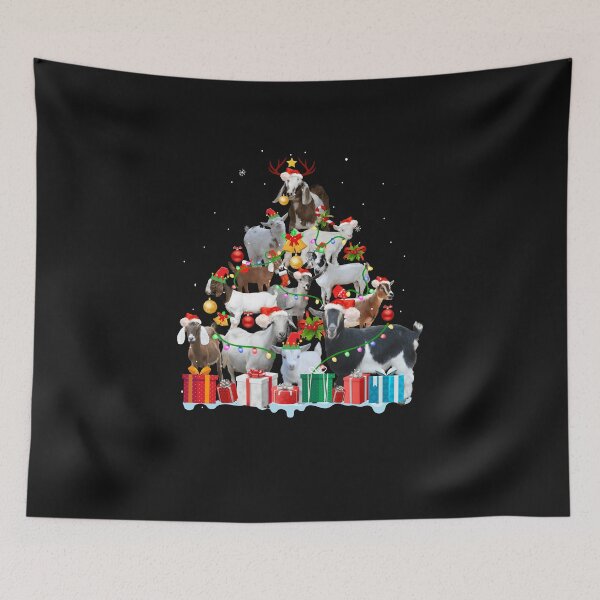 Item preview, Christmas Goat On Tree Funny Santa Goat Lover  designed and sold by CreativeGift.