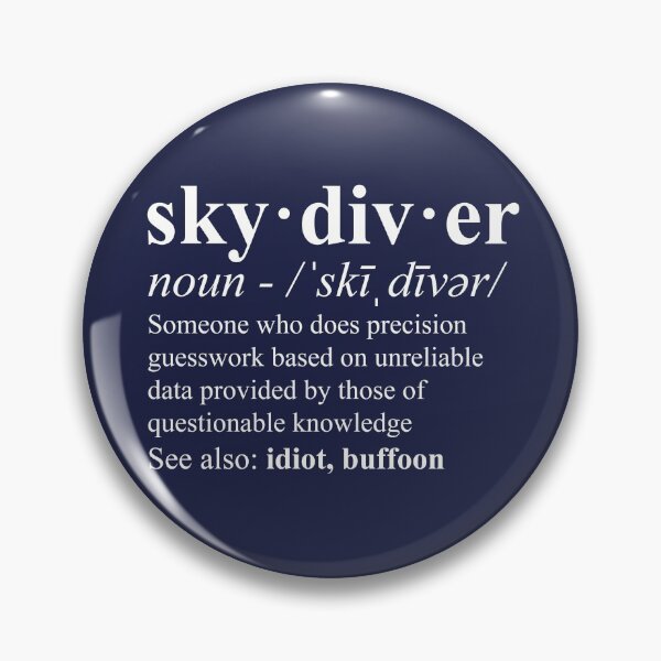 Item preview, Skydiver Definition - Funny Skydiving Gift designed and sold by SkydiveApparel.