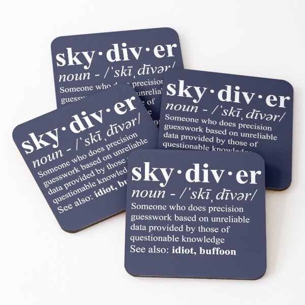 Item preview, Skydiver Definition - Funny Skydiving Gift designed and sold by SkydiveApparel.