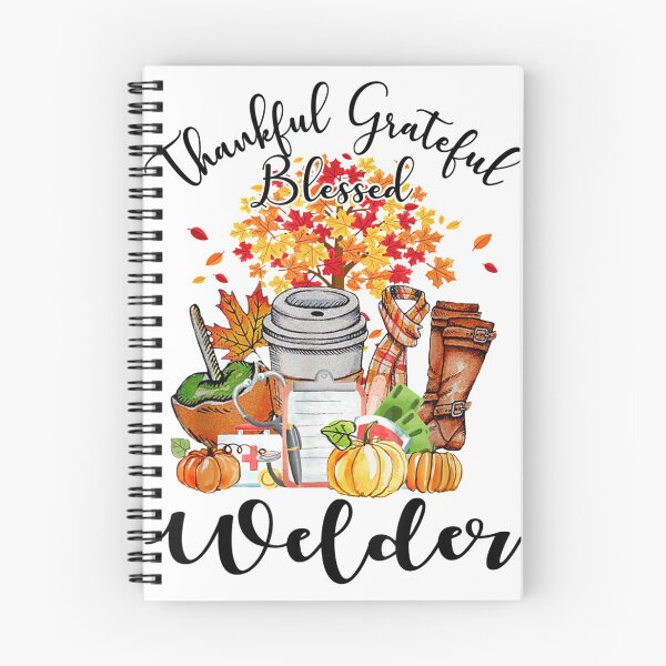 Item preview, Thankful Grateful Blessed Welder  designed and sold by GeniusDesignArt.
