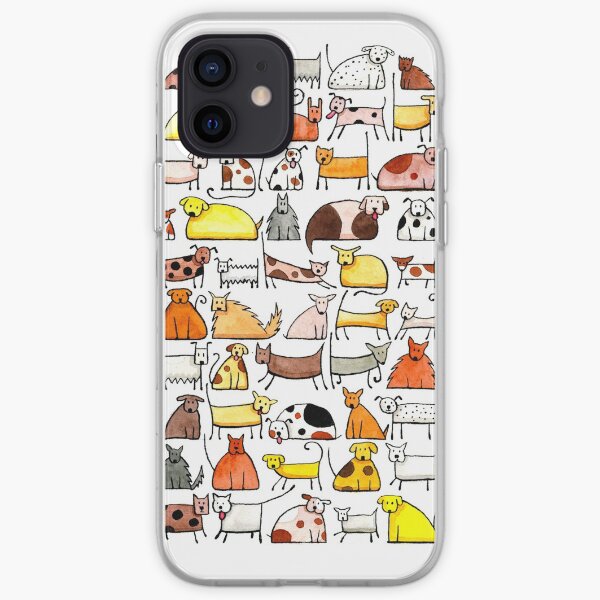 Dogs, dogs, dogs!!! iPhone Soft Case