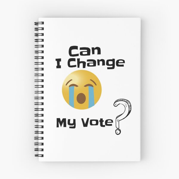 Item preview, Can I Change My Vote designed and sold by teledesign.