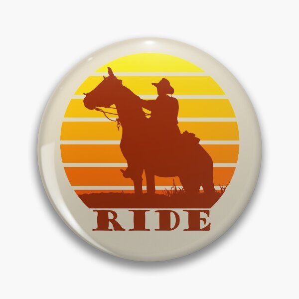 Item preview, Ride - Cowboy Rider Silhouette on a Sunset For the Horse Lover designed and sold by SeaStories88.
