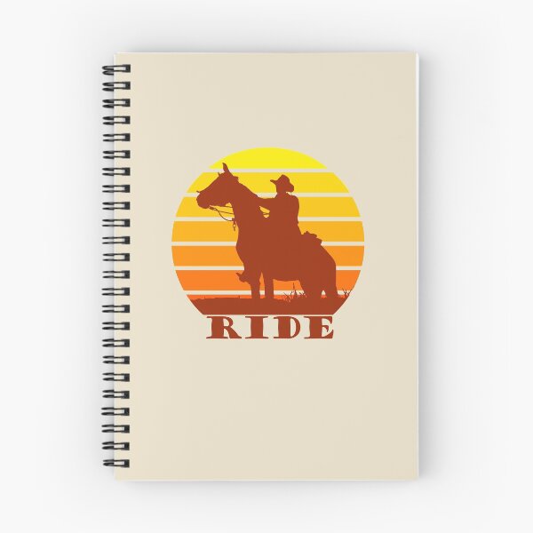 Item preview, Ride - Cowboy Rider Silhouette on a Sunset For the Horse Lover designed and sold by SeaStories88.