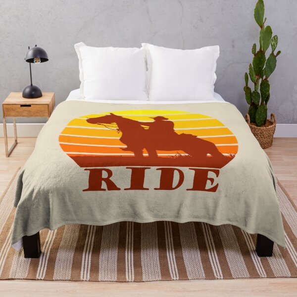 Item preview, Ride - Cowboy Rider Silhouette on a Sunset For the Horse Lover designed and sold by SeaStories88.