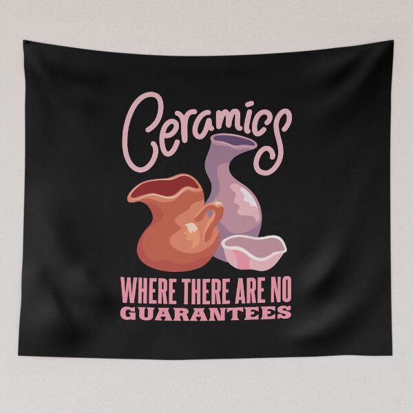 Item preview, Ceramics Where There Are No Guarantees | Pottery and Ceramics designed and sold by Dancing Dolphin Crafts.