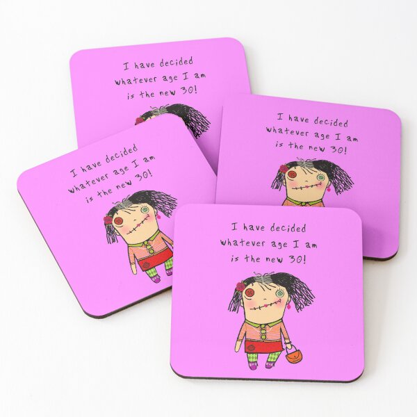 Item preview, Birthday card. Funny rugdoll pic. I have decided whatever age I am is the new 30! designed and sold by marina63.