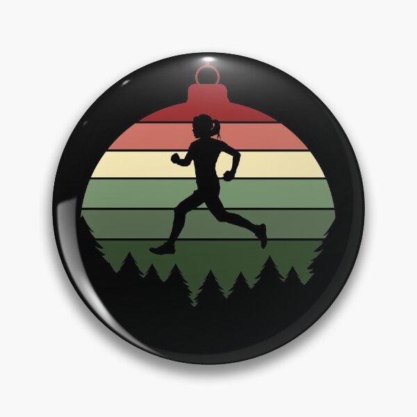Item preview, Christmas Tree Ornament - Woman Runner designed and sold by HeatherPore.