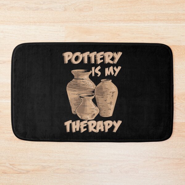 Item preview, Pottery Is My Therapy | Pottery and Ceramics  designed and sold by Dancing Dolphin Crafts.