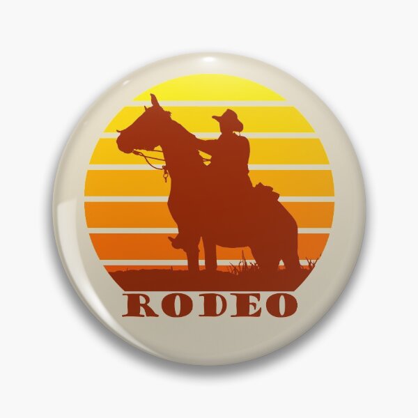 Item preview, Rodeo - Cowboy Rider Silhouette on a Sunset For the Horse Lover designed and sold by SeaStories88.
