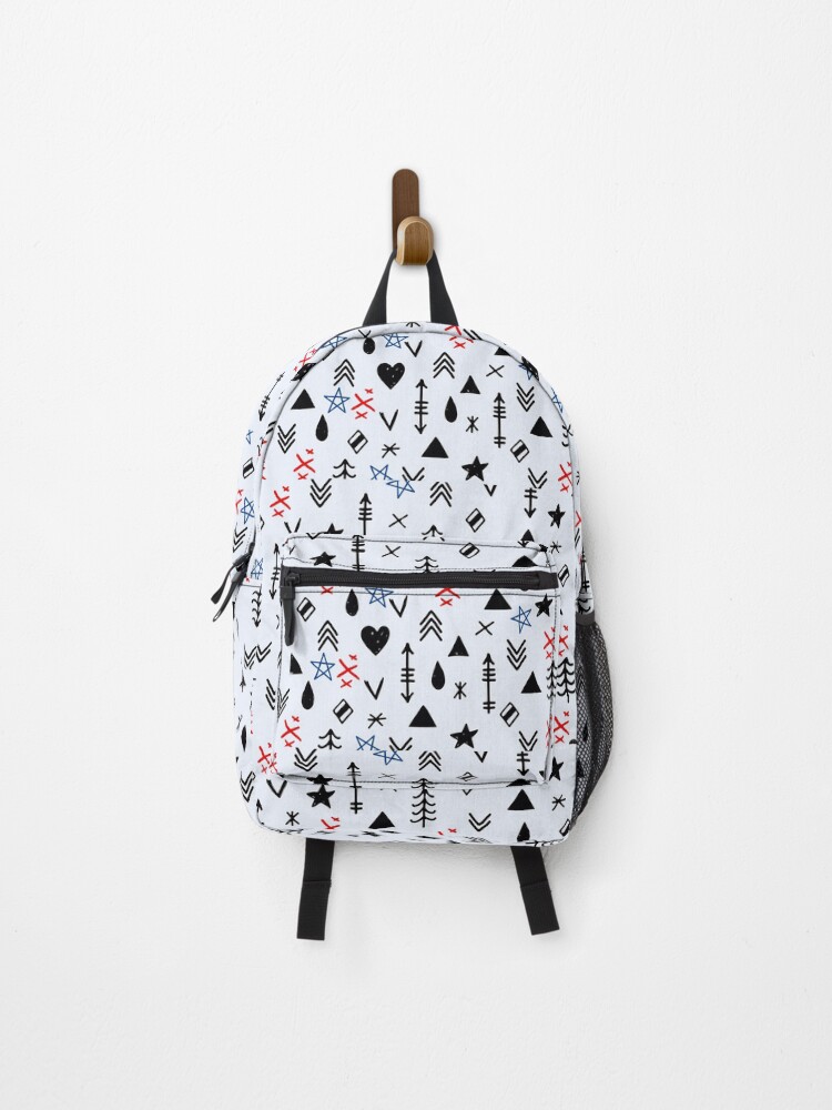 Thumbnail 1 of 3, Backpack, Abstract Graphic Pattern designed and sold by MarcSabuncu.